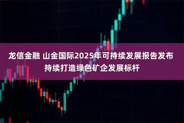 龙信金融 山金国际2025年可持续发展报告发布 持续打造绿色矿企发展标杆