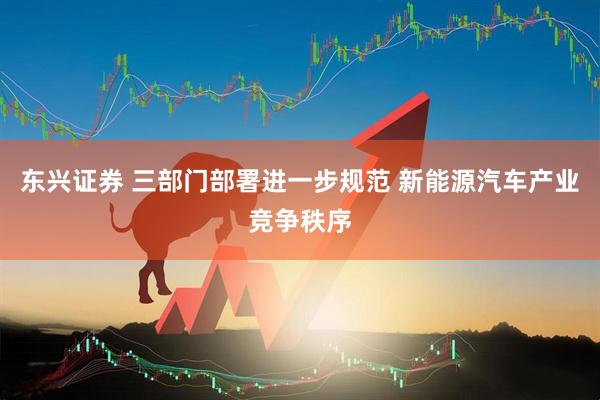 东兴证券 三部门部署进一步规范 新能源汽车产业竞争秩序