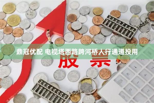 鼎冠优配 电视塔西路跨河桥人行通道投用